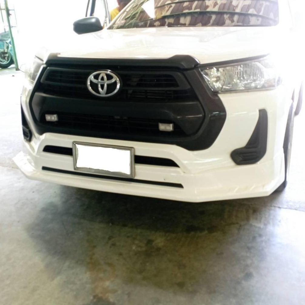 สเกิร์ตหน้าสำหรับ  REVO 2020    ตัวเตี้ย  v1  ***งานไม่ทำสี***