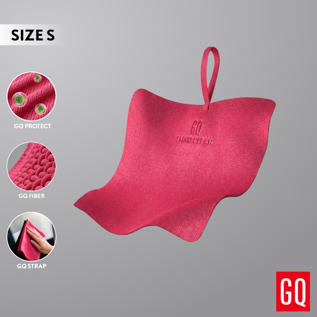 GQ Smart Clean ผ้าไมโครไฟเบอร์ทำความสะอาดพื้นผิว ไซซ์ S
