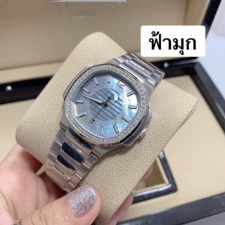 ⌚️PA/Hiend/ถ่าน/battery นาฬิกาข้อมือ 38 mm นาฬิกาผู้หญิงแฟชั…