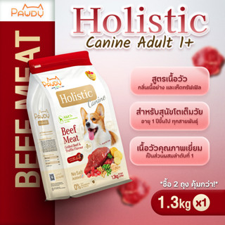 Pawdy อาหารสุนัขเกรดพรีเมียม Holistic สำหรับสุนัขโต อายุ 1-6…