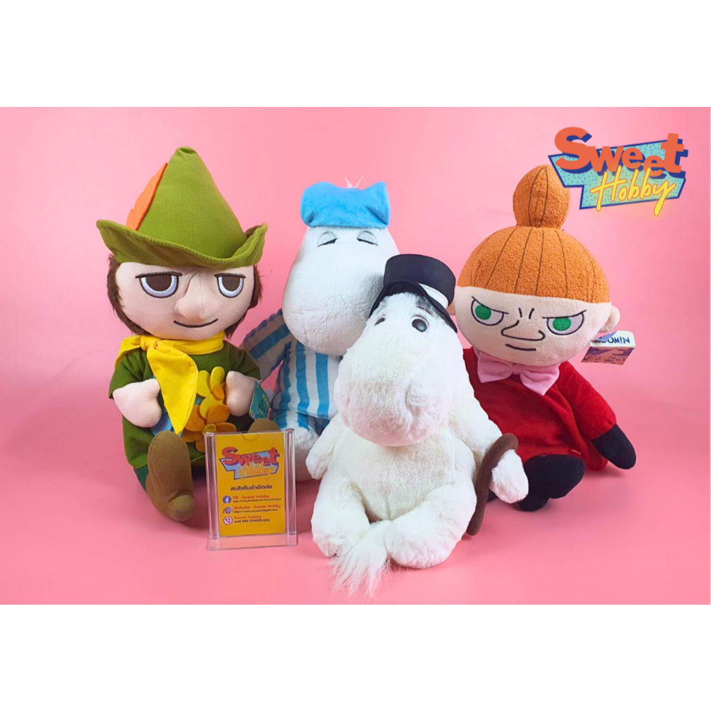 (ของแท้ พร้อมส่ง) ตุ๊กตา Moomin มูมิน ขนาด 8 -  70 cm