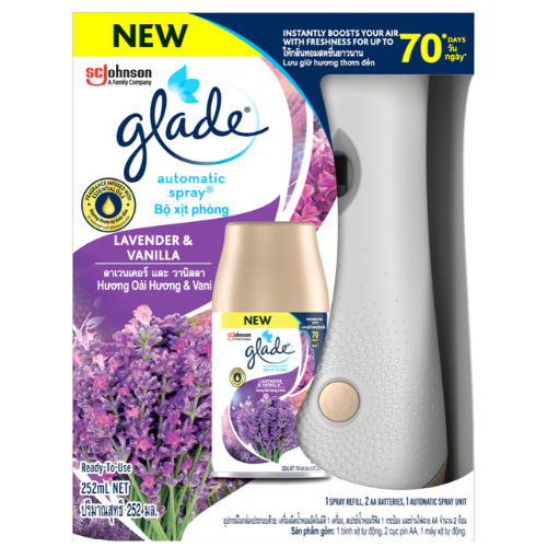 เกลดออโตเมติค สเปรย์ปรับอากาศอัตโนมัติ 252 มล Glade Automatic Spray Air Freshener  252ml - 3