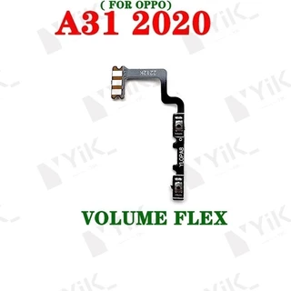 ปุ่มปรับระดับเสียงเปิดปิดไฟ Flex สําหรับ OPPO A31 2020 ปุ่มปุ่มด้านข้างแบบขึ้นลงสายริบบิ้น