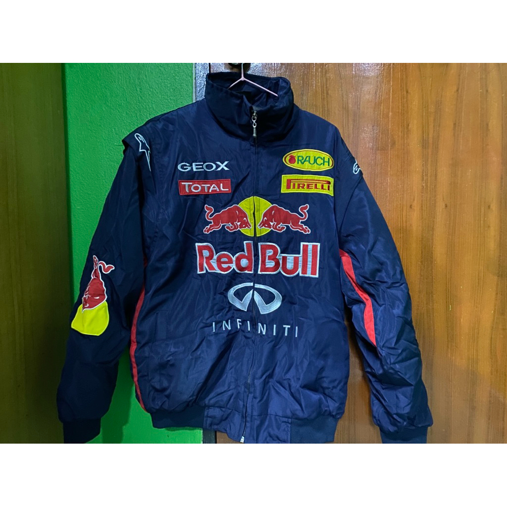 เสื้อ jacket ทีมรถแข่ง Red Bull size L (มือ 2)