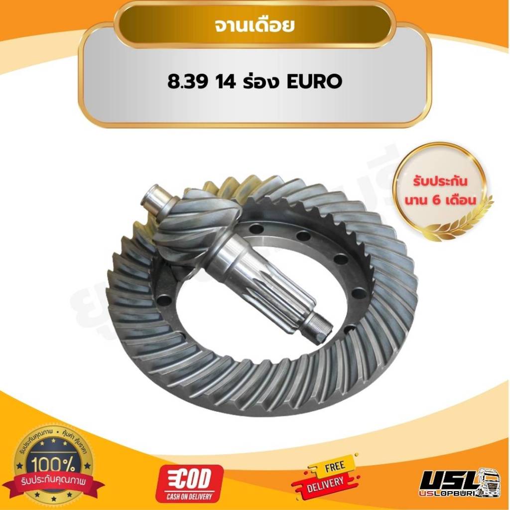 จานเดือย 8.39 14 ร่อง EURO