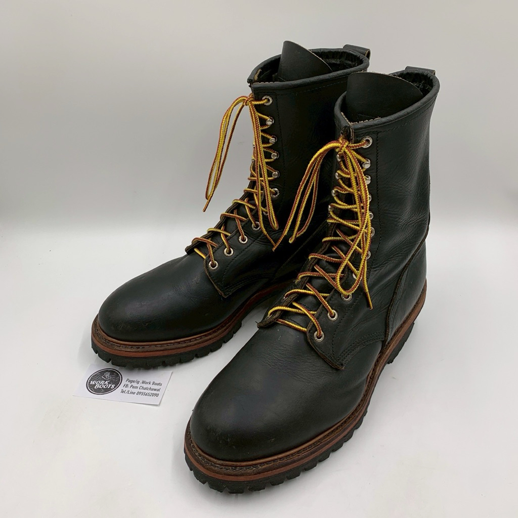 Redwing 218 logger boots 45