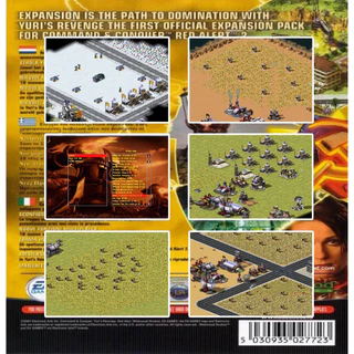 Red Alert 2 Yuris Revenge เพิ่มแผ่นที่ใหม่ 1280 Map (สูตรโกง) แผ่นและแฟลชไดร์ฟ เกมส์ คอมพิวเตอร์ Pc และ โน๊ตบุ๊ค