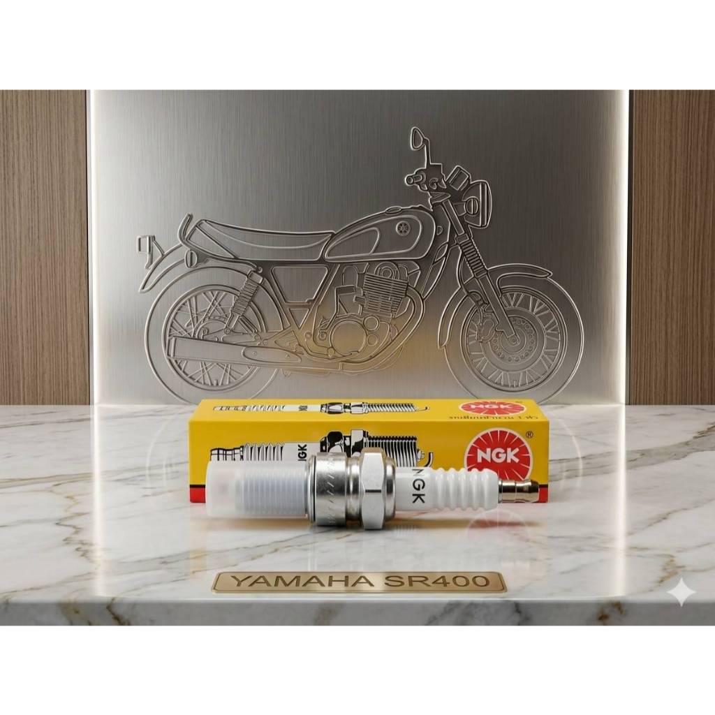 หัวเทียน BP8ES ตรงรุ่น YAMAHA SR400