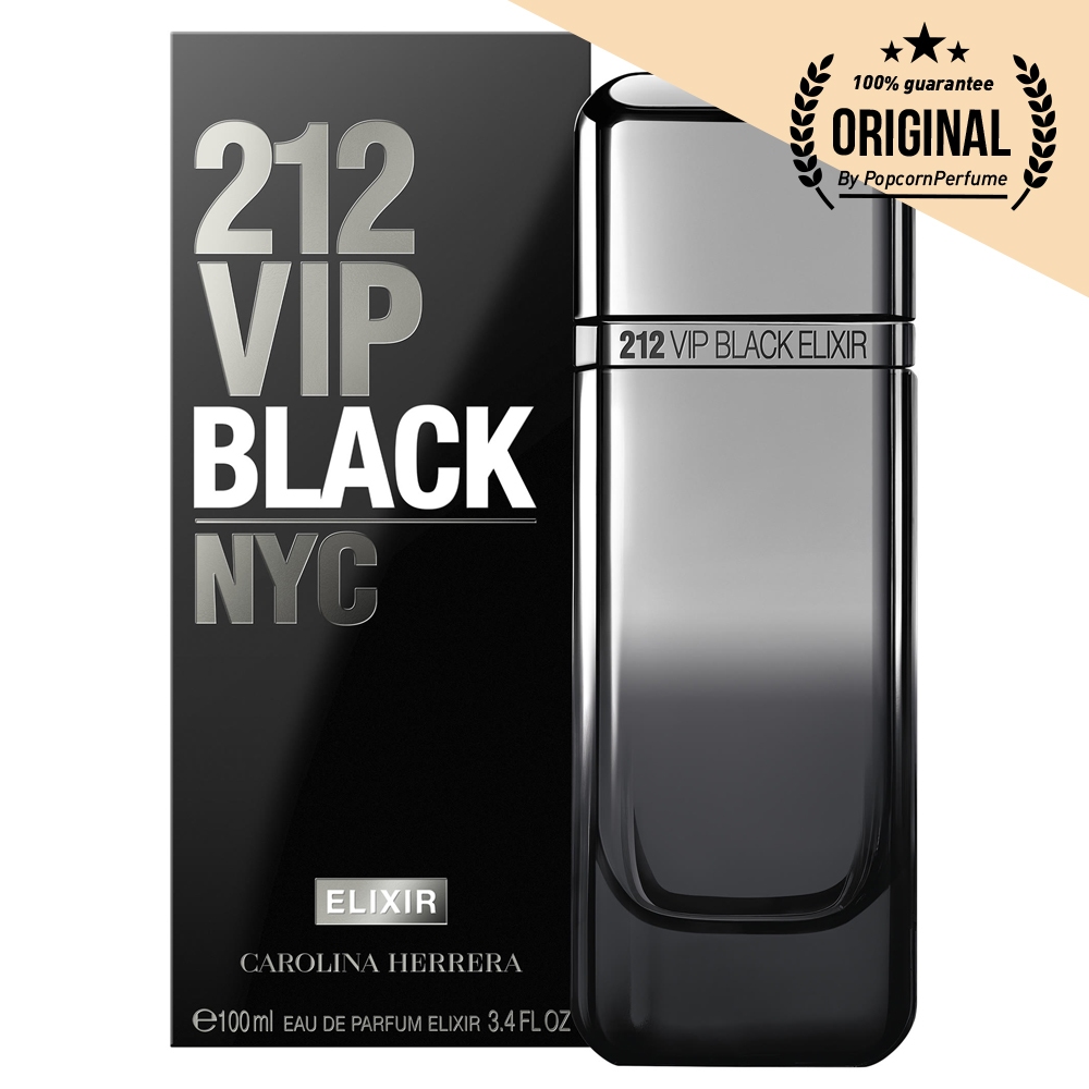 Carolina Herrera 212 VIP Black Elixir for Men EDP 100 ml.