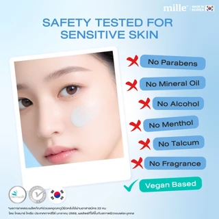 [6 ซอง] Mille Hydra-Toning Glowing Skin Serum 10ml มิลเล่ เซรั่มลดอุณหภูมิผิว -3°C