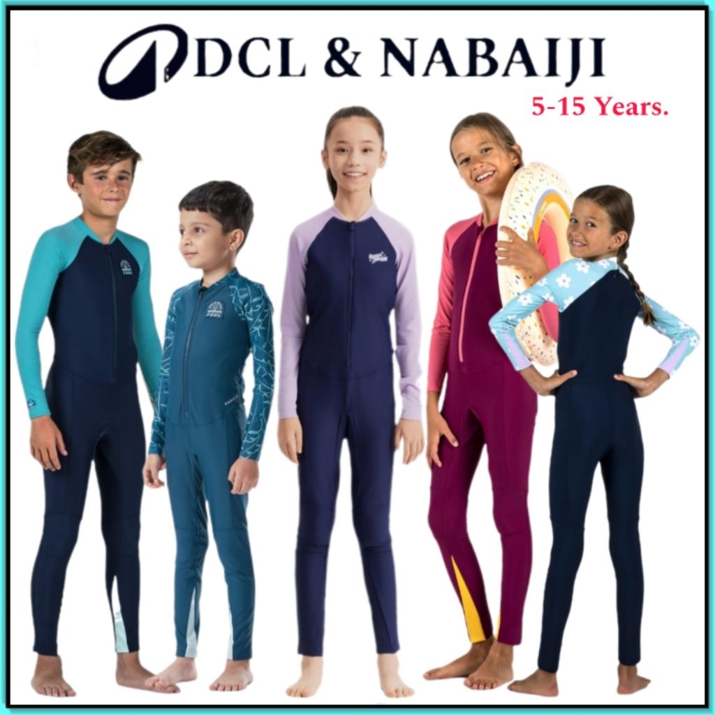 💥ถูกที่สุด ชุดว่ายน้ำเด็ก ชุดว่ายน้ำเวทสูทรุ่น Combi Swim💥