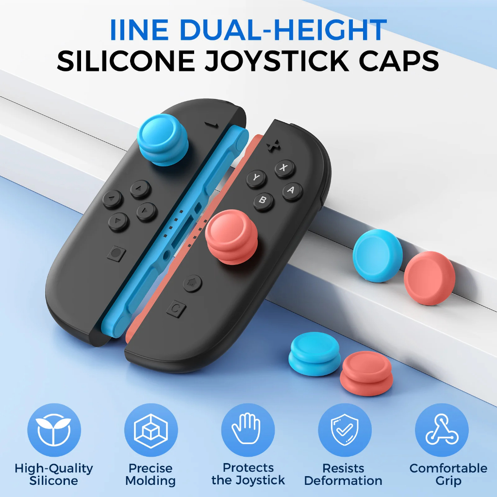IINE : ซิลิโคน Dual Height Silicone Joystick Caps