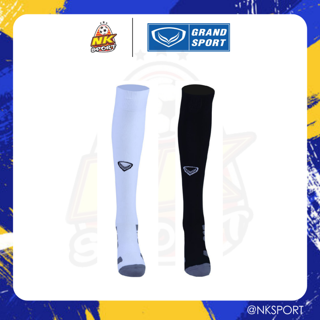 Grand Sport ถุงเท้าฟุตบอล รหัส : 025151 ออกแบบพิเศษสำหรับใช้ในกีฬาฟุตบอล  เนื้อผ้าพิเศษมีความนุ่มนวลและยืดหยุ่นทนทาน