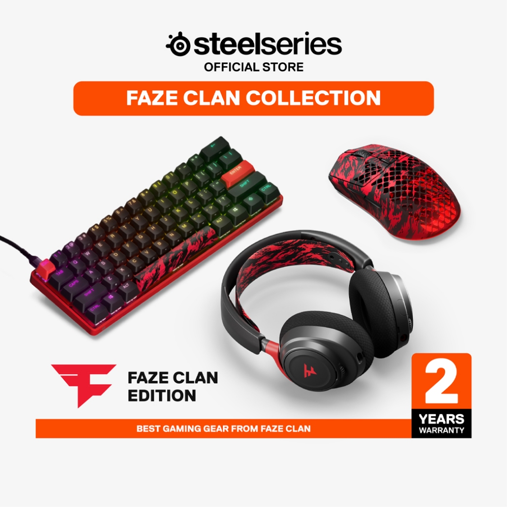 SteelSeries x Faze Clan Limited Edition Collection
