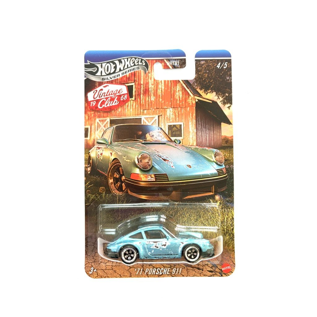 Hot Wheels | ‘71 PORSCHE 911 ~ VINTAGE CLUB | สเกล 1:64 | 📦สินค้ามีพร้อมส่ง