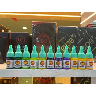 หมึกสัก UNi INK 0.5oz สีสักแท้ สีสดติดทน สำหรับช่างสัก Tattoo Ink คุณภาพสูง