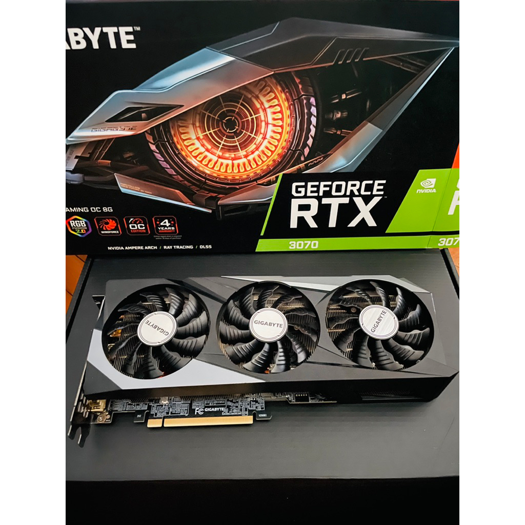 การ์ดจอ gigabyte rtx3070 มือสอง