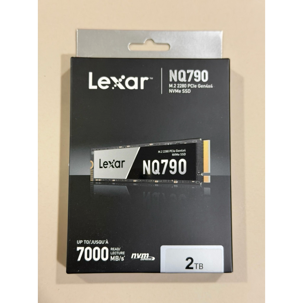 SSD 2TB PCIE 4.0 LEXAR NQ790 มือ 1 ประกันศูนย์ไทย (มีของพร้อมส่ง)