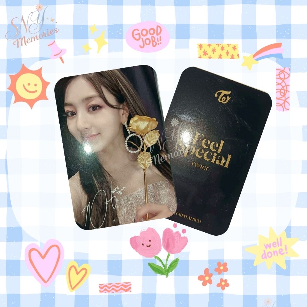 การ์ด Twice (พร้อมส่ง)  การ์ดจีฮโย(Jihyo) Twice✨