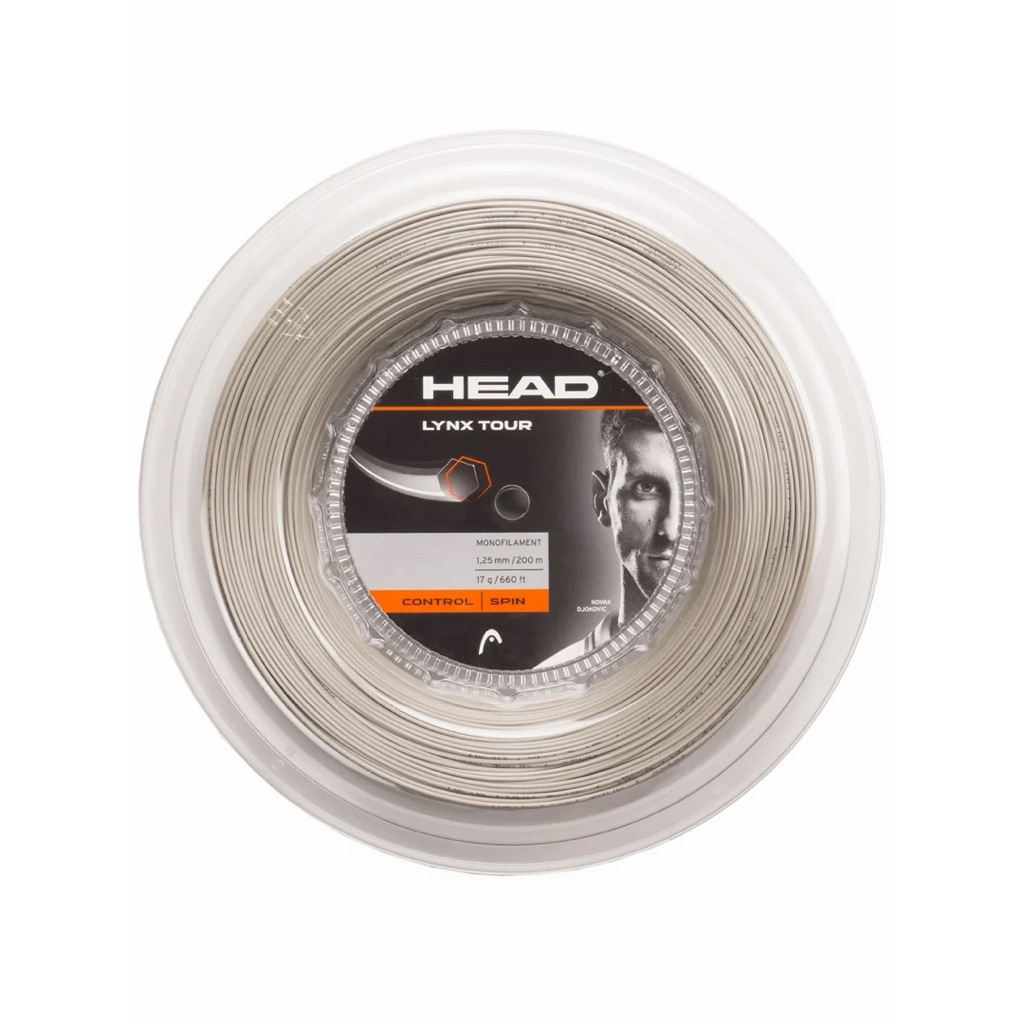 เอ็นเทนนิสม้วนใหญ่ HEAD LYNX TOUR STRING REEL 200M