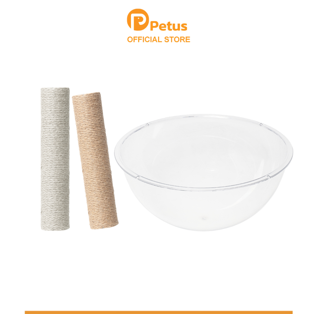 Petus อุปกรณ์เสริม สำหรับคอนโดแมว อุปกรณ์เสริม DIY เสาลับลับ หลุมนอน ชุดยึดเสา ชั้นลอย