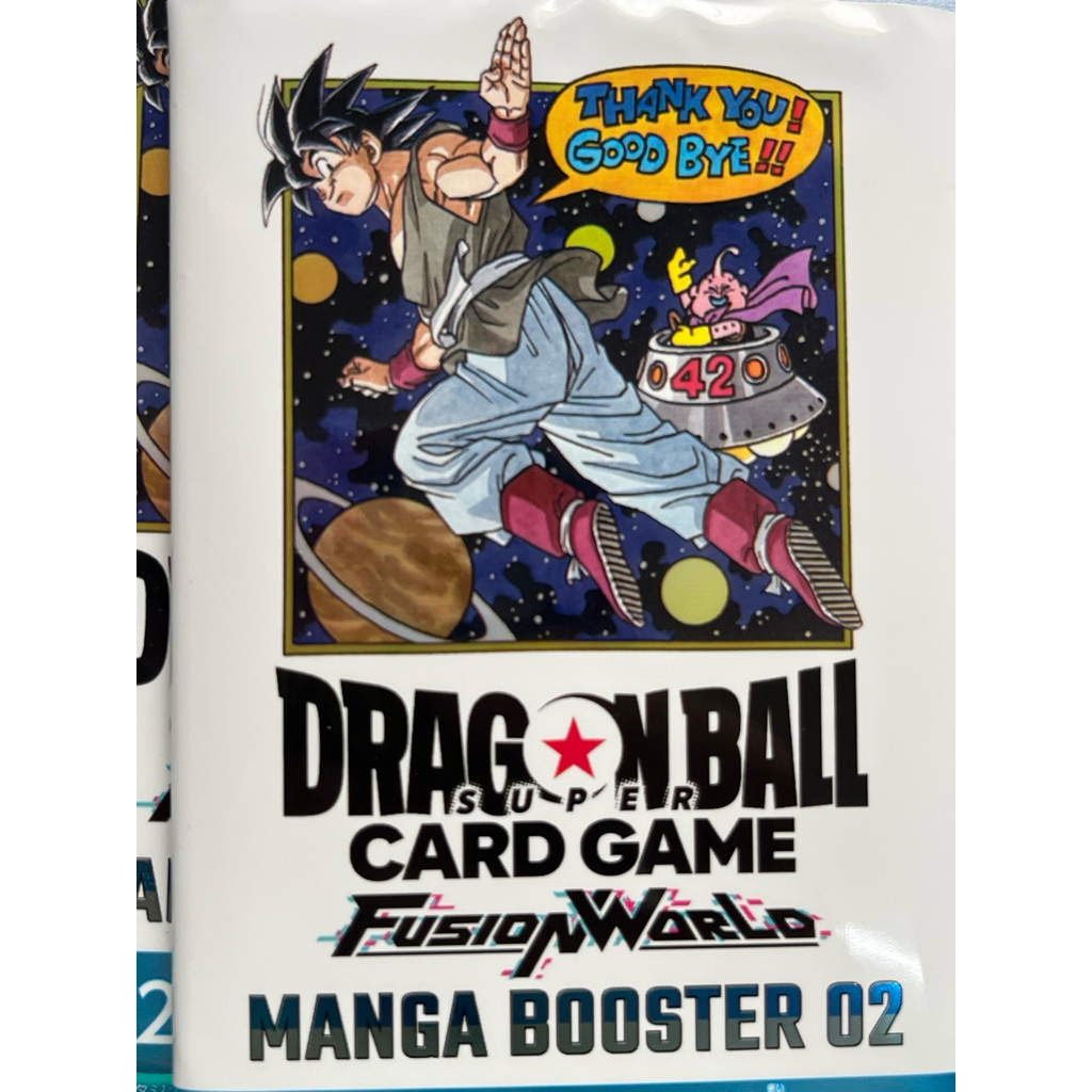 Dragonball Card Fusion World มังงะ SB02 แยกใบ