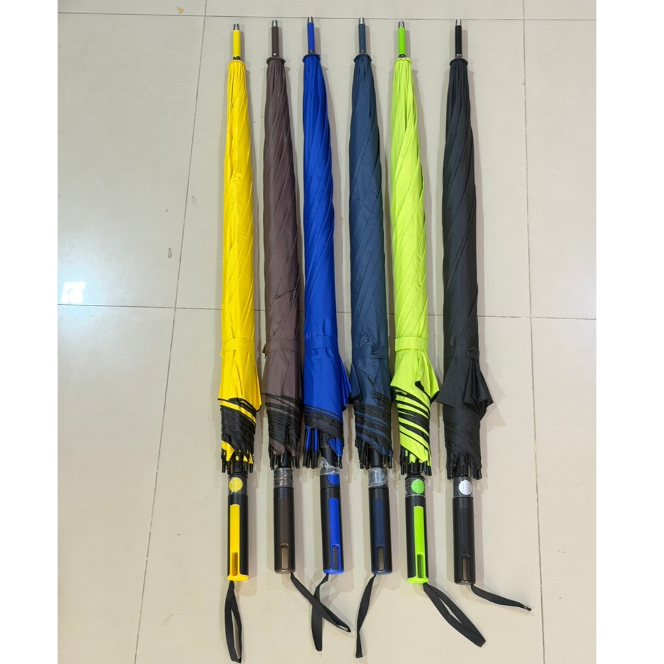 ร่มกอล์ฟ กันยูวี UV โครงไฟเบอร์ ปุ่มเปิดออโต้ ร่ม 30 นิ้ว ขนาดใหญ่ พร้อมส่ง