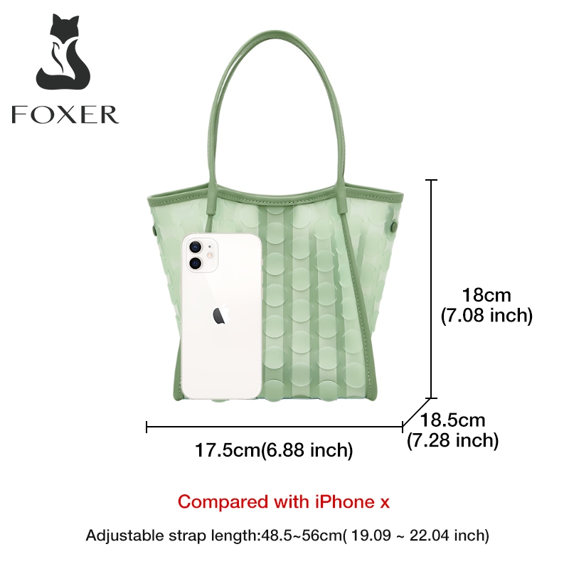 FOXER حقيبة توت كاجوال كبيرة للسفر — صورة 2