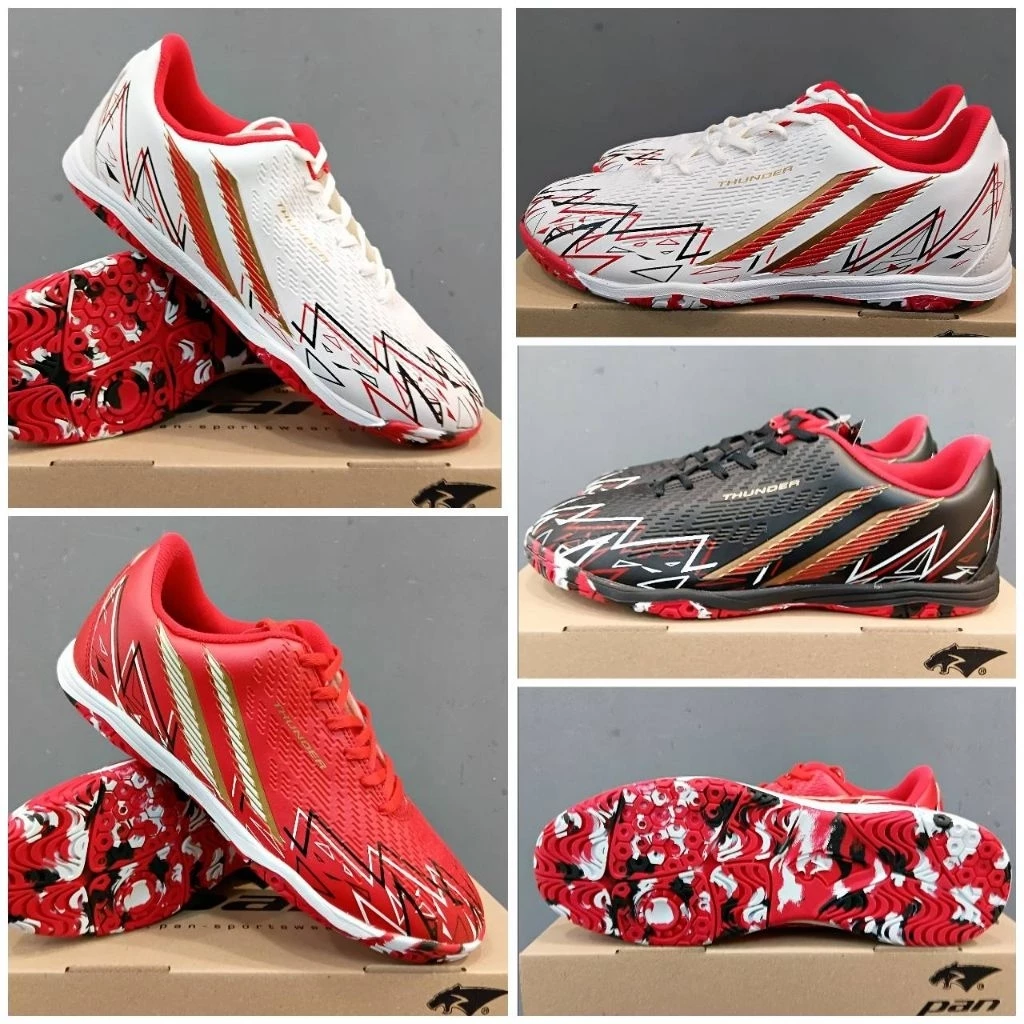 Pan รองเท้าฟุตซอล Pan VIGOR X THUNDER G รหัส PF14GA PF14GB Size 32-45