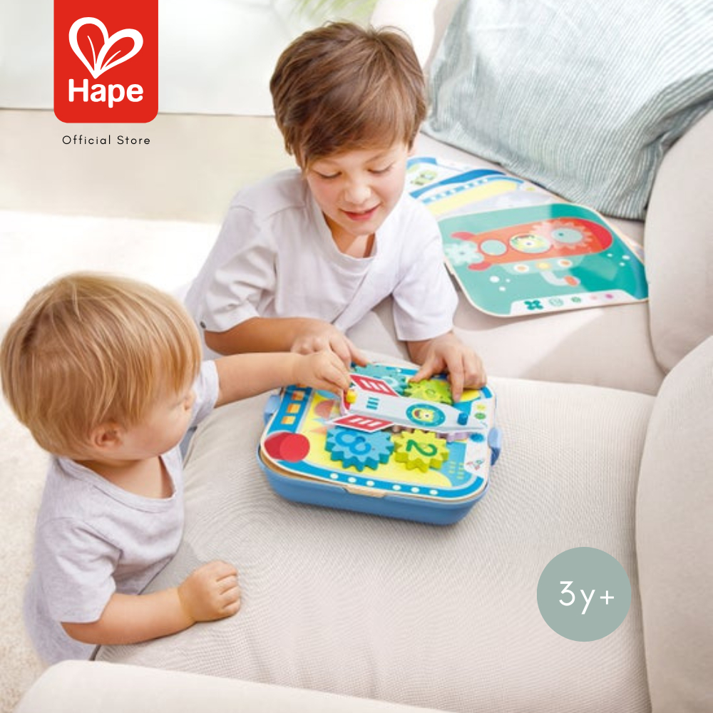 Hape - Cogworks Experimental Playset        กล่องประดิษฐ์ภาพฟันเฟือง        3Y+ รูปที่ 3