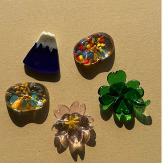 🤎พร้อมส่ง🤎ที่วางช้อนมัทฉะ ทำจากแก้ว งานสวยมากๆ