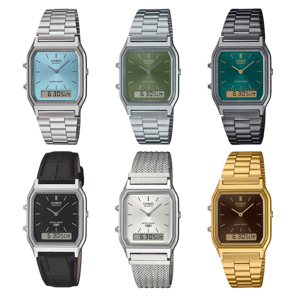 Casio Standard รุ่น AQ-230,AQ-230A,AQ-230E (AQ-230A-1,AQ-230A-2A1,AQ-230A-7,AQ-230GA-9,AQ-230GG-9A)