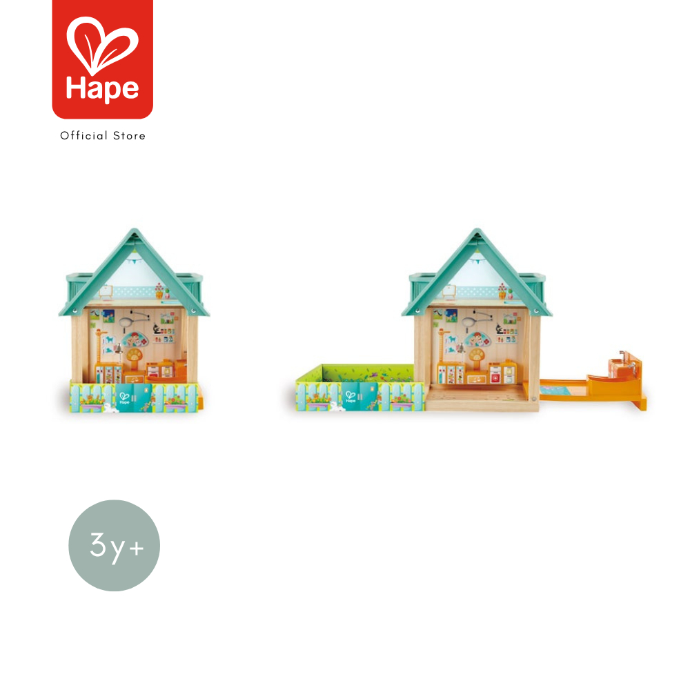 Hape - Furry Friend Vet Set         คลินิกรักษาเพื่อนขนปุย        3Y+ รูปที่ 7