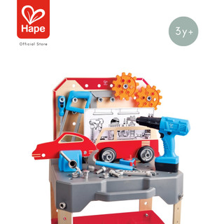 Hape - Vehicle Service & Repair Workbench        โต๊ะงานสร้าง พร้อมสว่านไฟฟ้า         3Y+ รูปที่ 4