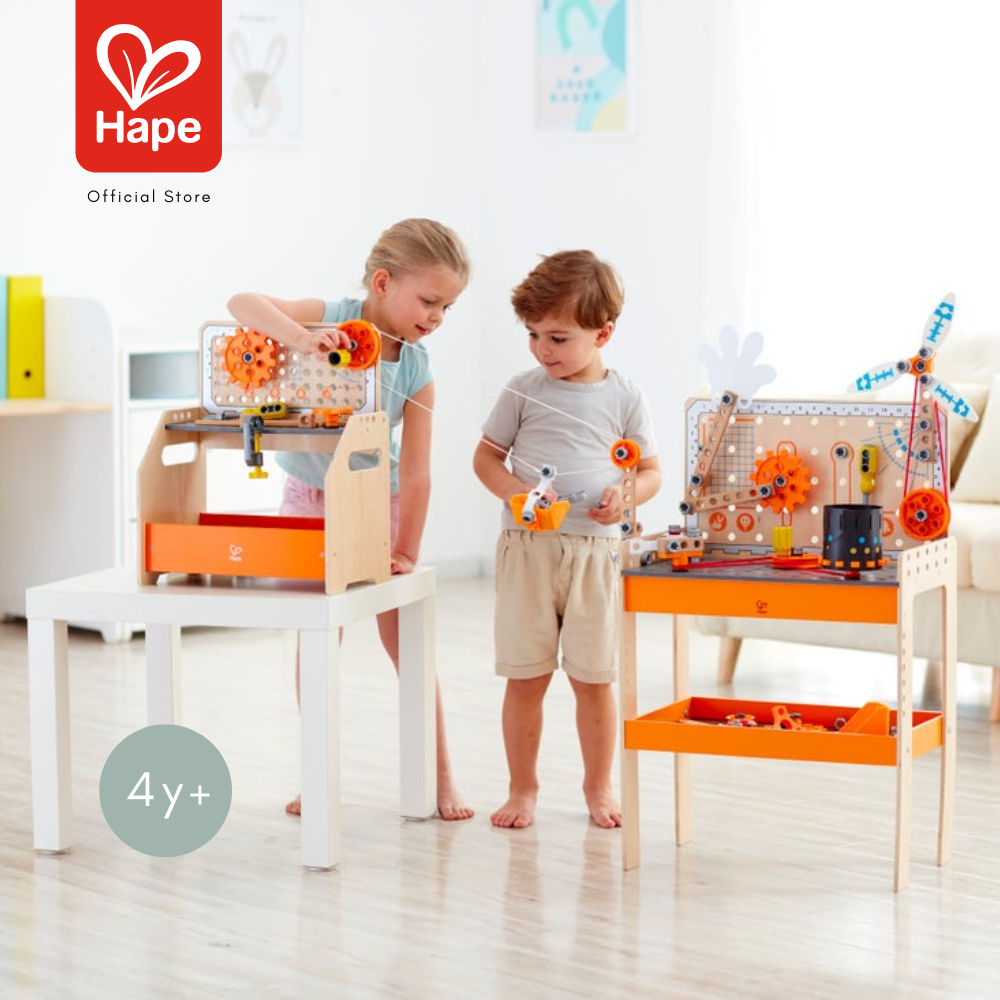 Hape - Deluxe Scientific Workbench        โต๊ะคิดค้นของนักวิทยาศาสตร์ตัวน้อย        4Y+ รูปที่ 4