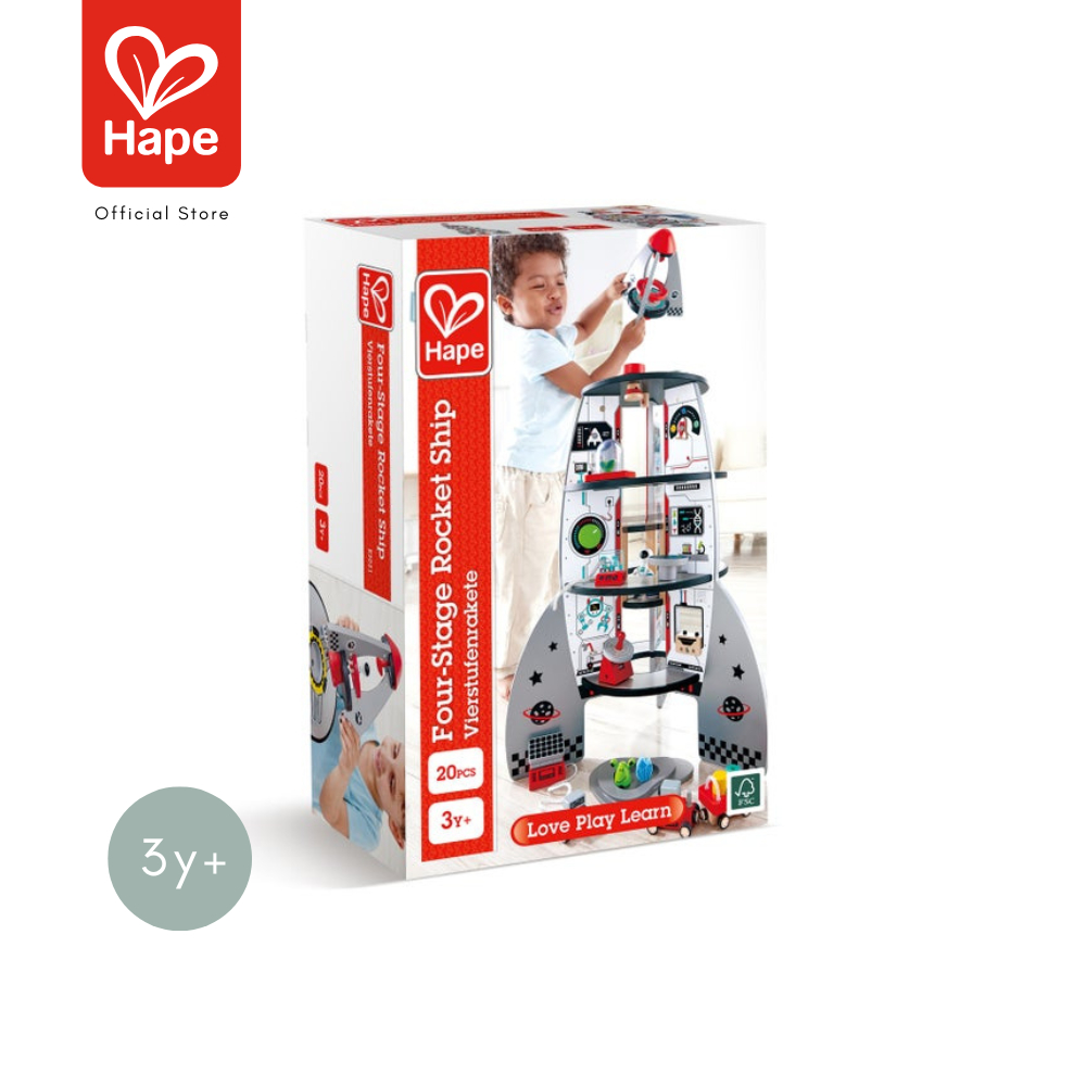 Hape - Four-Stage Rocket Ship        เรือจรวดสี่ขั้นตอน        3Y+ รูปที่ 8