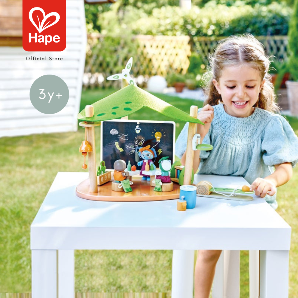 Hape - Green School        ชุดสำรวจโรงเรียนสีเขียว        3Y+ รูปที่ 2