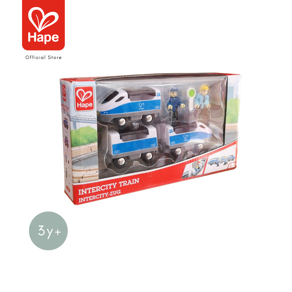 Hape Intercity Battery Train	ขบวนรถไฟฟ้า ใส่ถ่าน มีไฟ วิ่งเองได้	3Y+ รูปที่ 8