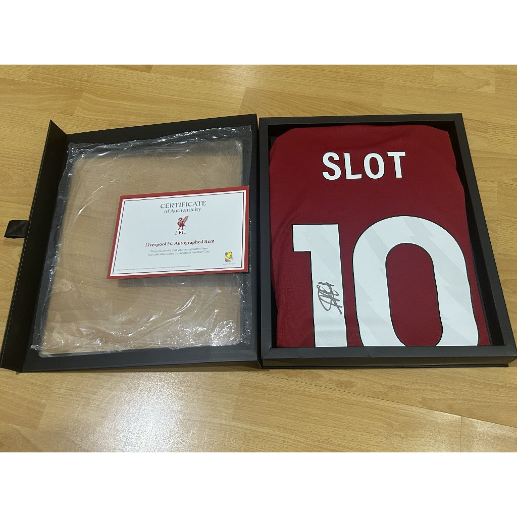 LFC Signed 25-26 Slot Boxed Shirt