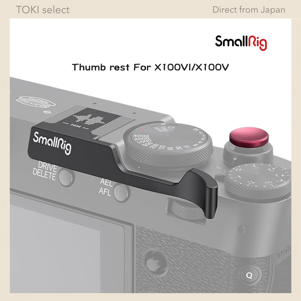 SmallRig Thumb Grip for Fujifilm X100VI X100V Hot Shoe Grip Better Handling