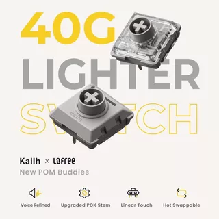 LOFREE คีย์บอร์ดไร้สาย FLOW Lite Wireless Mechanical Keyboard - EN