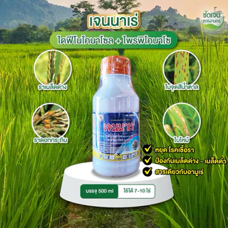 เจนนาเร่ ตัวแทนอามูเร่ (ขนาด500ml) ไดฟีโนโคนาโซล+โพรพิโคนาโซล 1 ขวดใช้ได้5-10ไร่ ร้านชัดเจนการเกษตร