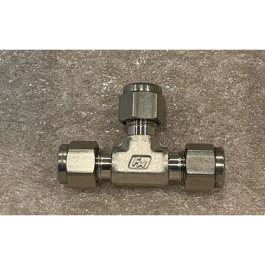 (SS-CTA-4)Union Tee OD.1/4”,SS316,”HY-LOK”