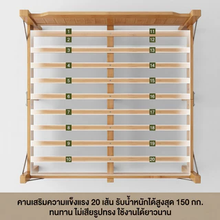 เตียงพับ เตียงเดี่ยว รับน้ำหนักได้ 350KG ไม่ใช้พื้นที่ ที่เก็บของแบบพับได้ พกพาสะดวก ป้องกันแมลงและความชื้น