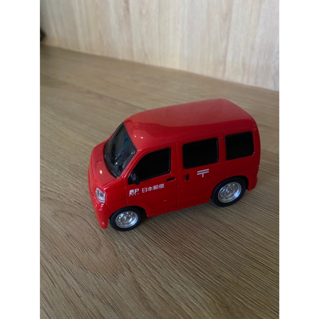 Hijet Cargo Mail Car (Red) "Drive Town No. 34 โมเดลรถตู้ขนาดเล็กสีแดงของญี่ปุ่น มือ2 ไม่มีกล่อง ของเ