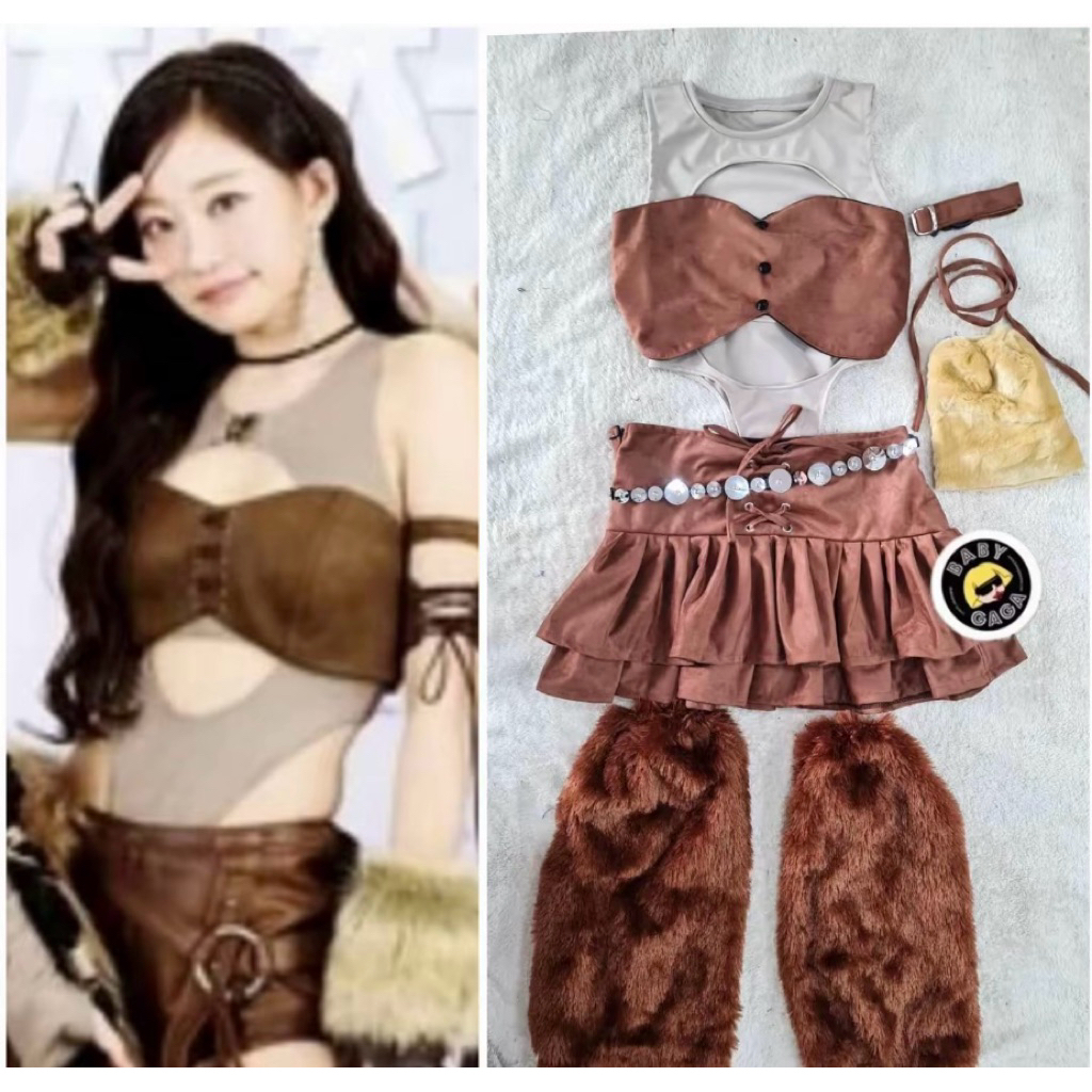 BABYGAGA 🤎 Kiss Of Life ✂️ รับตัดชุด Julie Natty Belle Haneul จูลี่ นัตตี้ เบล ฮานึล ชุดเต้น ชุดโคฟ 