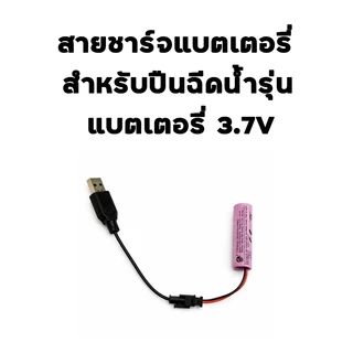 สายชาร์จแบตเตอรี่ สำหรับปืนฉีดน้ำ รุ่น แบตเตอรี่ 3.7V แบตเตอรี่ 7.4V แบตเตอรี่837 2307 917 707 ไม่แน่ใจใช้แบบไหนถามก่อน