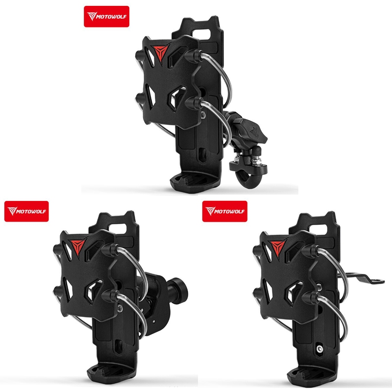 MOTOWOLF DH1 ที่วางขวดน้ำมอเตอร์ไซค์  วัสดุแข็งแรง ใช้งานทนทาน