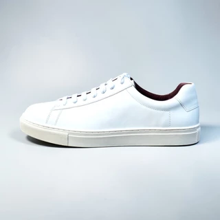 พร้อมส่ง | MANGO MOJITO | Mojito Sneaker White | รองเท้าสนีกเกอร์หนังแท้ | Smart Casual | ใส่สบาย