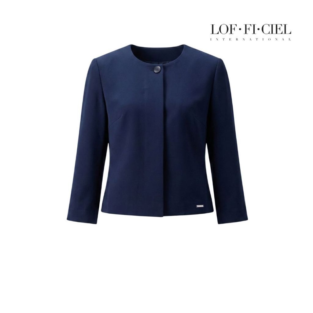 LOF-FI-CIEL แจ็คเก็ตผู้หญิง จูบิลี่ สีกรม ทรงแขนยาวสามส่วน สีกรม F9XZNV